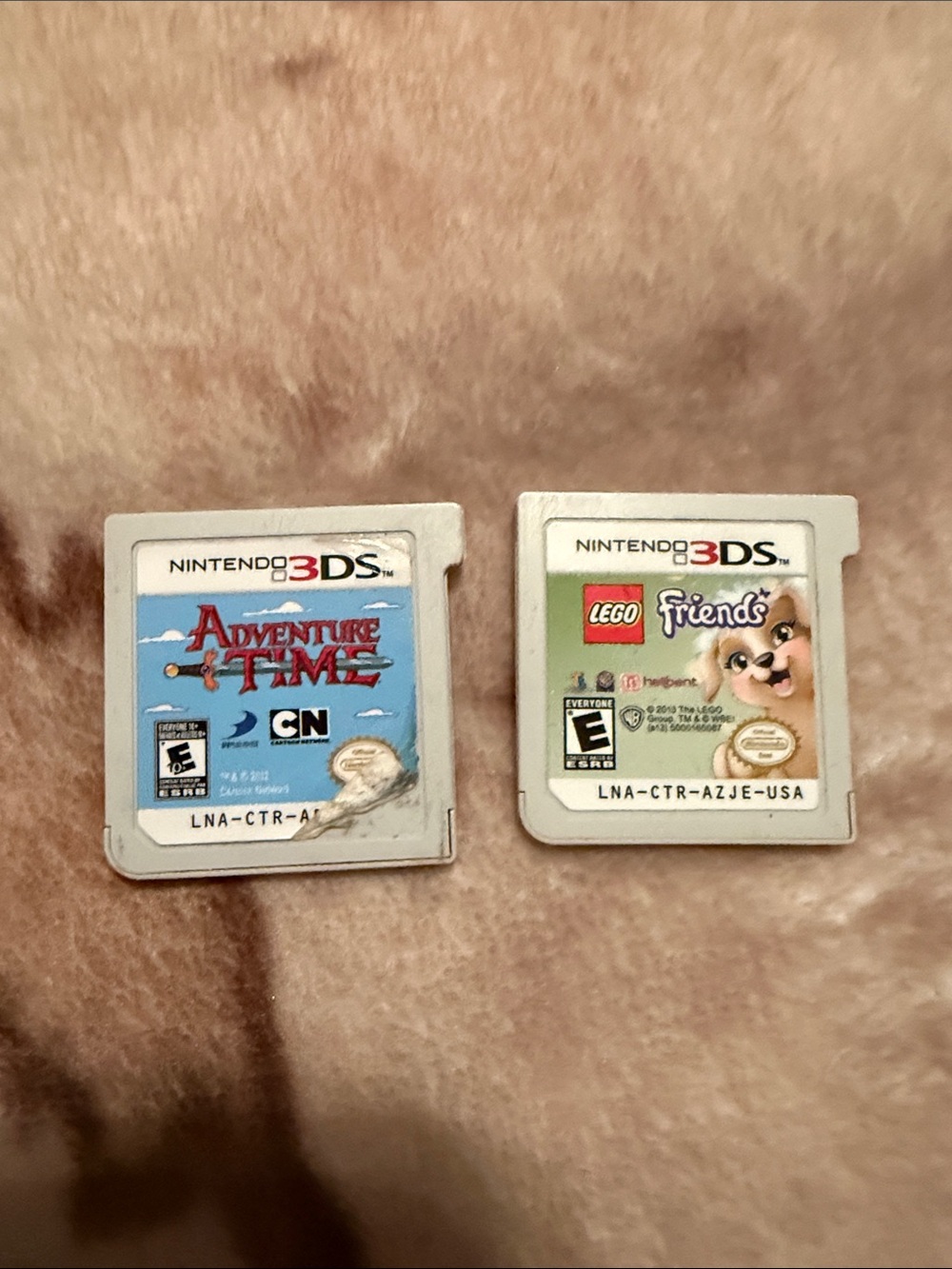 🖤Nintendo 3DS Game Cards — Adventure Time & LEGO Friends Bundle🖤